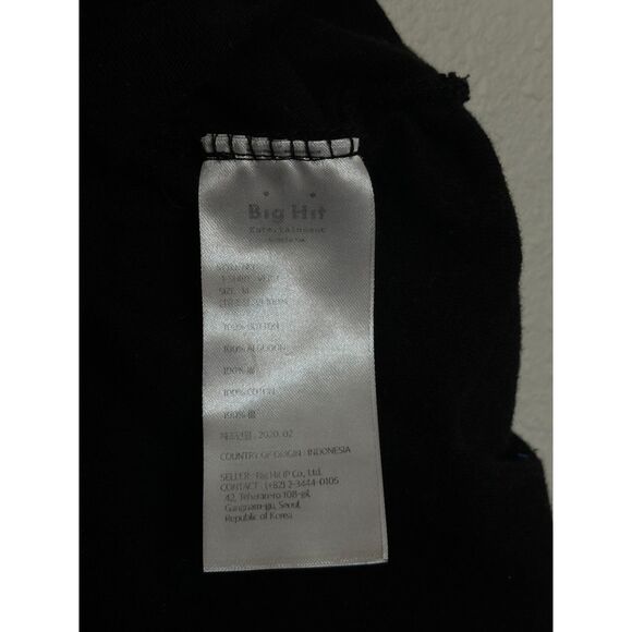 Official BTS Map Of The Soul Ver. 3 T-Shirt Tour Edition Black Adult Size Medium - Picture 4 of 5